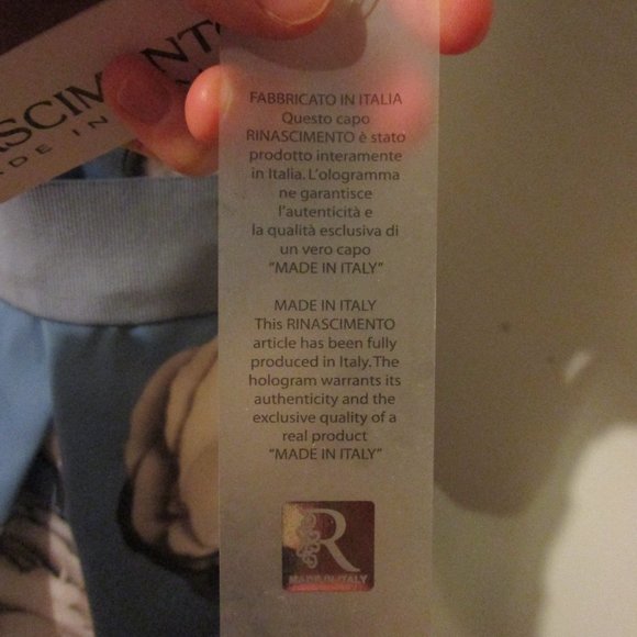 NWT Rinascimento Designer Sz Medium Sleeveless Blue Printed Fit And Flare Dress - Picture 8 of 17